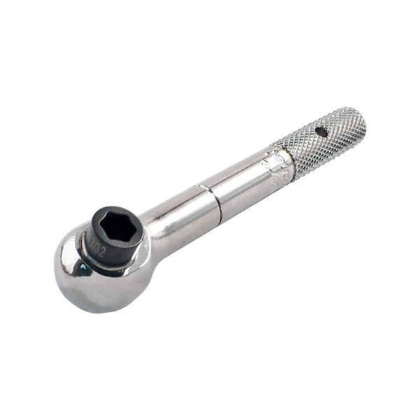 Omega Technologies RR40A21S-SP Roller Ratchet Corto de Dado Integral con Embrague Singular, 7/32'' Dado Hexagonal
