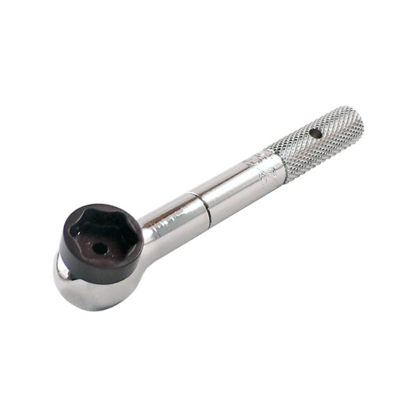 Omega Technologies RR40A43S-SP Roller Ratchet Corto de Dado Integral con Embrague Singular, 7/16'' Dado Hexagonal