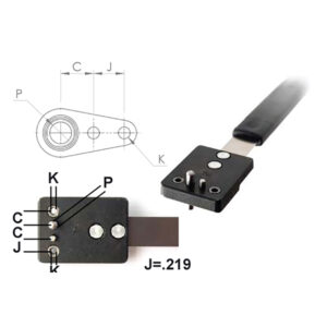 Omega Technologies NPJ518NAS-B-A03 Nut Plate Jig Mini de Ala Singular (SWM)