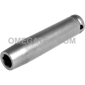 10MM33 Apex 10mm Dado de Impacto Extra Largo Métrico de 6 Puntos, Impulsión Cuadrado de 3/8''