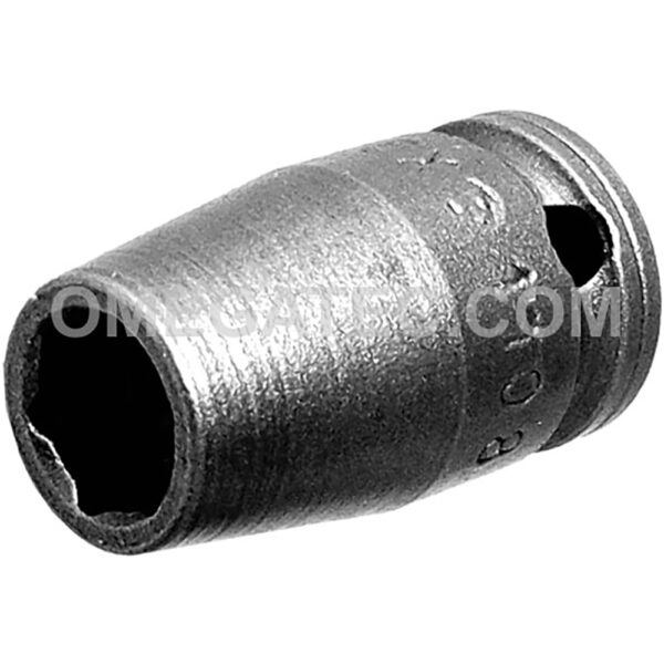 1108 Apex 1/4'' Dado de Impacto Estándar de 6 Puntos, Impulsión Cuadrado de 1/4''
