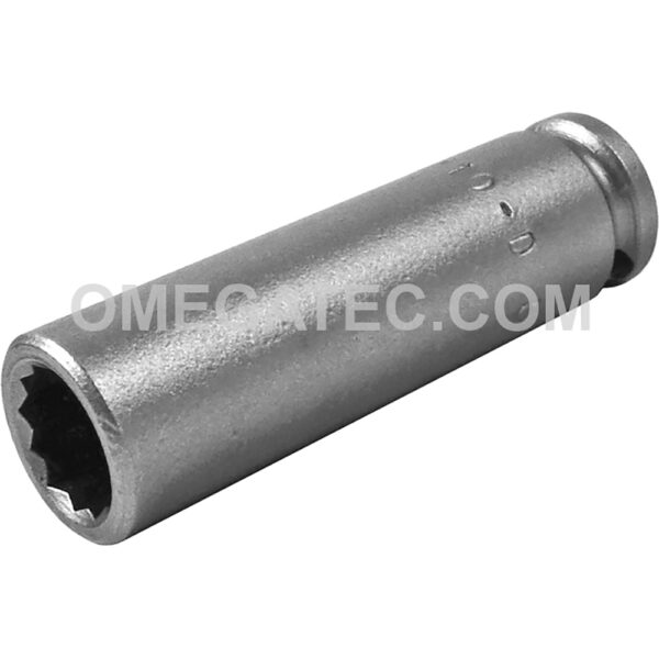 1210-D Apex 5/16'' Dado de Impacto Largo de 12 Puntos, Impulsión Cuadrado de 1/4''