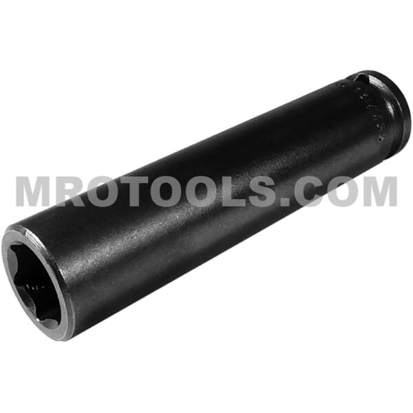13MM33 Apex 13mm Dado de Impacto Extra Largo Métrico de 6 Puntos, Impulsión Cuadrado de 3/8''