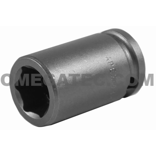 14MM13 Apex 14mm Dado de Impacto Estándar Métrico de 6 Puntos, Impulsión Cuadrado de 3/8''