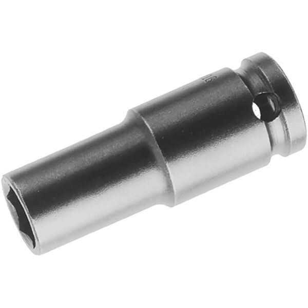 15MM45-D Apex 15mm Dado de Impacto Estándar Métrico de 12 Puntos con Pared Delgada, Impulsión Cuadrado de 1/2''
