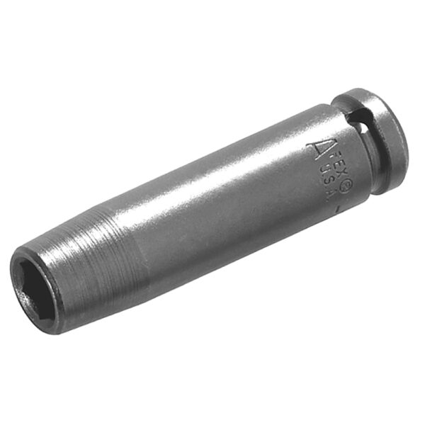 18MM23 Apex 18mm Dado de Impacto Largo Métrico de 6 Puntos, Impulsión Cuadrado de 3/8''