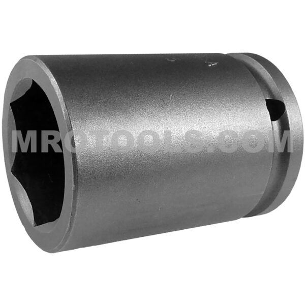 30MM25 Apex 30mm Dado de Impacto Largo Métrico de 6 Puntos, Impulsión Cuadrado de 1/2''