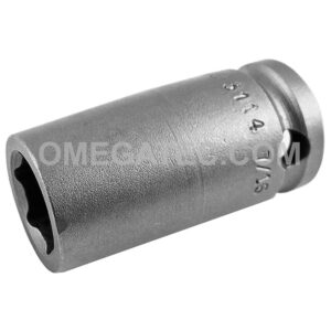 3114 Apex 7/16'' Dado de Impacto Estándar de 6 Puntos, Impulsión Cuadrado de 3/8''