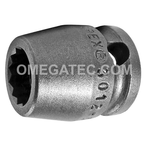 3210-D Apex 5/16'' Dado de Impacto Largo de 12 Puntos, Impulsión Cuadrado de 3/8''