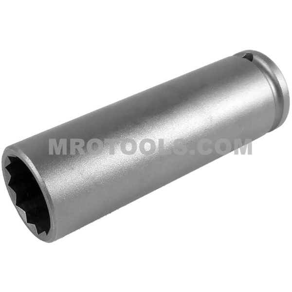 3326-D Apex 13/16'' Dado de Impacto Extra Largo de 12 Puntos, Impulsión Cuadrado de 3/8''