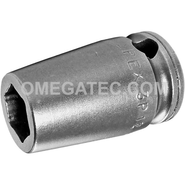 3P12 Apex 3/8'' Dado de Impacto Estándar de 6 Puntos, Para Tornillos para Lámina, Tornillos Autoperforantes, Impulsión Cuadrado de 3/8''