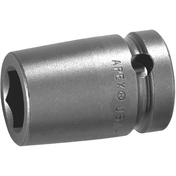 5136-D Apex 1-1/8'' Dado de Impacto Estándar de 12 Puntos, Impulsión Cuadrado de 1/2''