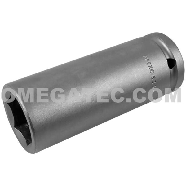 5330 Apex 15/16'' Dado de Impacto Extra Largo de 6 Puntos, Impulsión Cuadrado de 1/2''