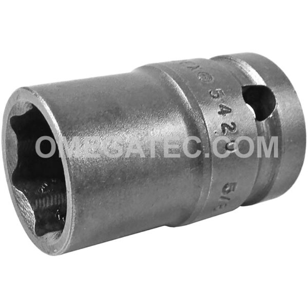 5420 Apex 5/8'' Dado de Impacto Estándar de 6 Puntos con Pared Delgada, Impulsión Cuadrado de 1/2''