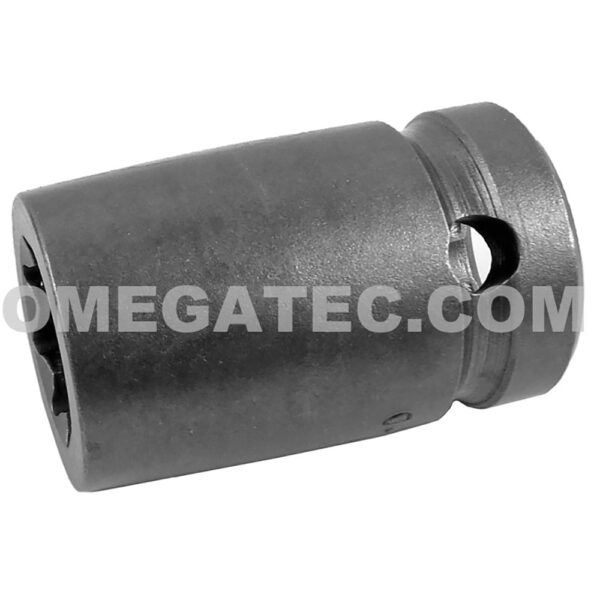 5614-D Apex 7/16'' Dado de Impacto Estándar de 8 Puntos, Para Tuercas de Cuadrado Doble, Impulsión Cuadrado de 1/2''