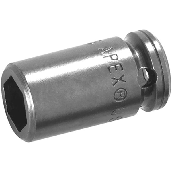 5MM11 Apex 5mm Dado de Impacto Estándar Métrico de 6 Puntos, Para Tornillos para Lámina, Impulsión Cuadrado de 1/4''
