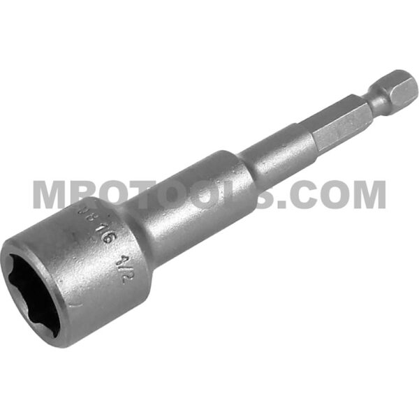 6B-0816 Apex 1/2'' Aprietatuerca de 6 Puntos con Espacio de Tuerca, Impulsor de Poder de 1/4''
