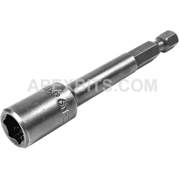 6N-0810-3 Apex 5/16'' Aprietatuerca de 6 Puntos, Impulsor de Poder de 1/4''