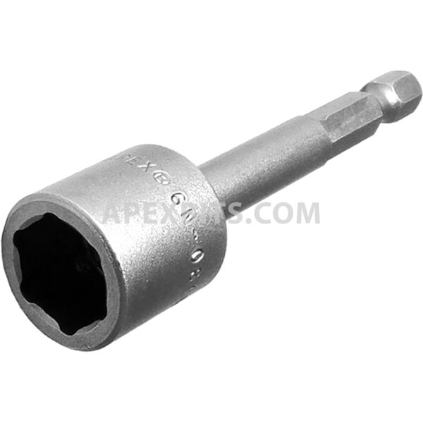 6N-0816-3 Apex 1/2'' Aprietatuerca de 6 Puntos, Impulsor de Poder de 1/4''