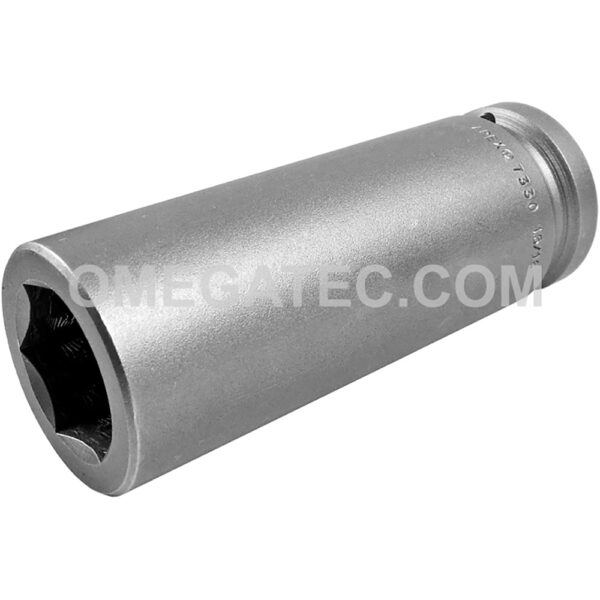 7330 Apex 15/16'' Dado de Impacto Extra Largo de 6 Puntos, Impulsión Cuadrado de 3/4''