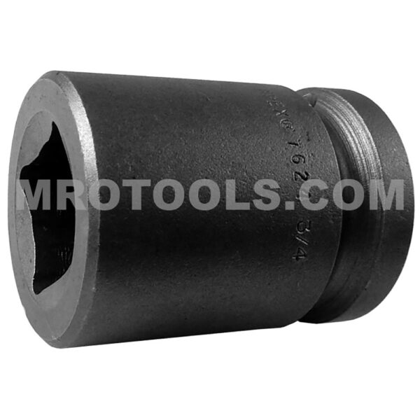 7624 Apex 3/4'' Dado de Impacto Estándar de 4 Puntos, Para Tuercas Cuadradas, Impulsión Cuadrado de 3/4''