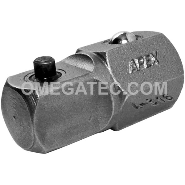 A-316 3/8'' Apex Adaptador de Dado y Llave de Trinquete