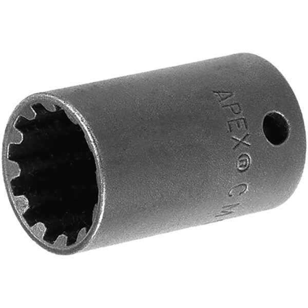 CMS-3418 Apex #18 Dado de Impacto Estándar de Ranura, Impulsión Cuadrado de 3/8''