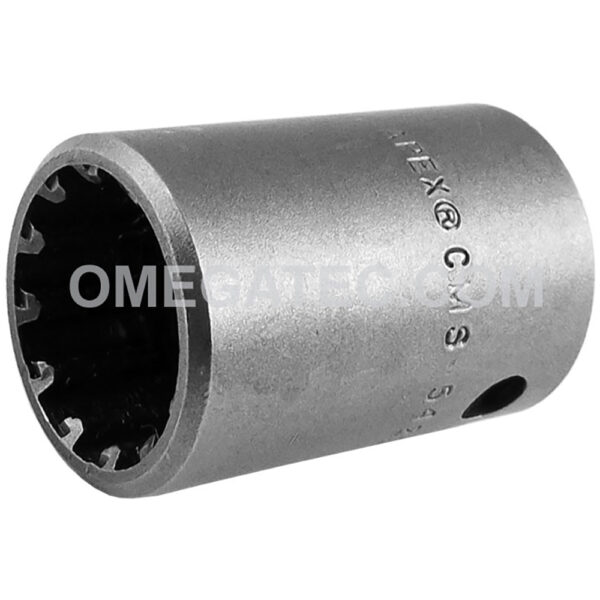 CMS-5422 Apex #22 Dado de Impacto Estándar de Ranura, Impulsión Cuadrado de 1/2''
