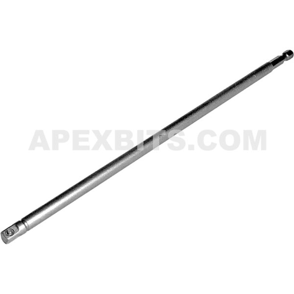 EX-250-10 Apex Extension con Impulsion de Poder, Con Impulsor Cuadrado Masculino de 1/4''