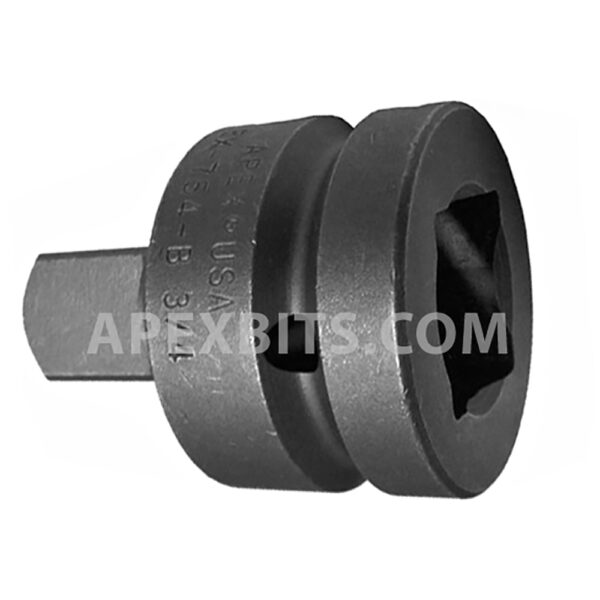 EX-754-B Apex Adaptador Universal con Impulsion Cuadrado de 1''