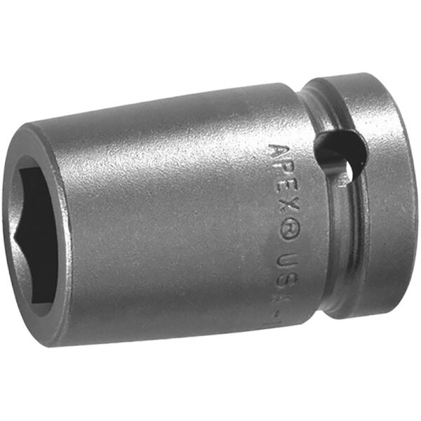 FL-21MM15 Apex 21mm Dado de Impacto Estándar Métrico de 6 Puntos con Conexión Rápida, Impulsión Cuadrado de 1/2''