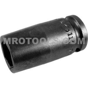FL-3114 Apex 7/16'' Dado de Impacto Estándar de 6 Puntos con Conexión Rápida, Impulsión Cuadrado de 3/8''