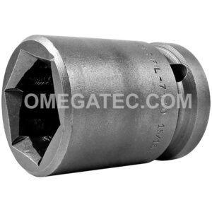 FL-7130 Apex 15/16'' Dado de Impacto Estándar de 6 Puntos con Conexión Rápida, Impulsión Cuadrado de 3/4''