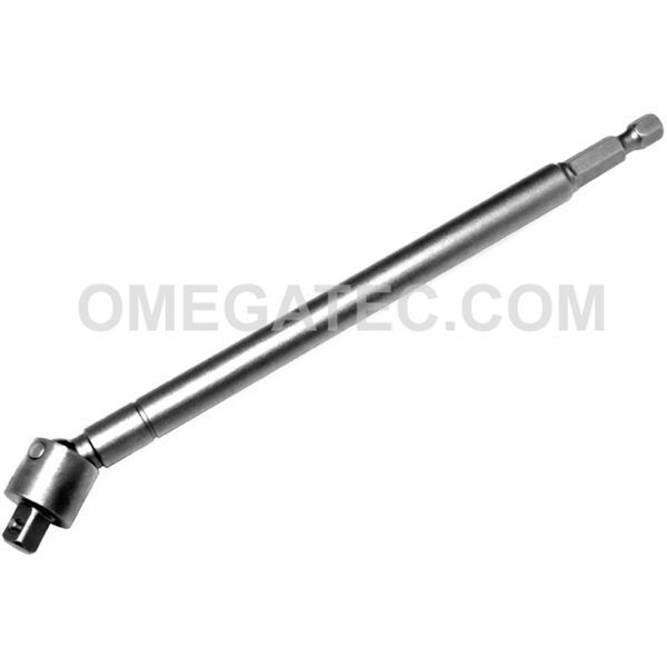 KCM-25-6 1/4'' Apex Adaptador de Extension Universal con Impulsor Hexagonal de Poder Masculino