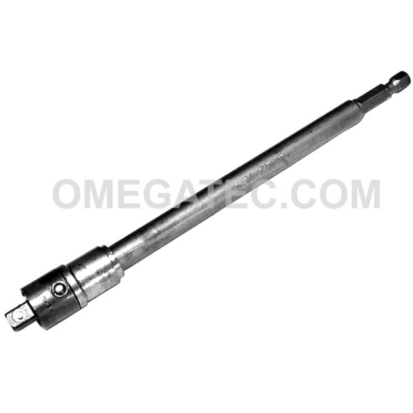 KSM-25-6 1/4'' Apex Adaptador de Extension Universal con Impulsor Hexagonal de Poder Masculino, Tipo Tension