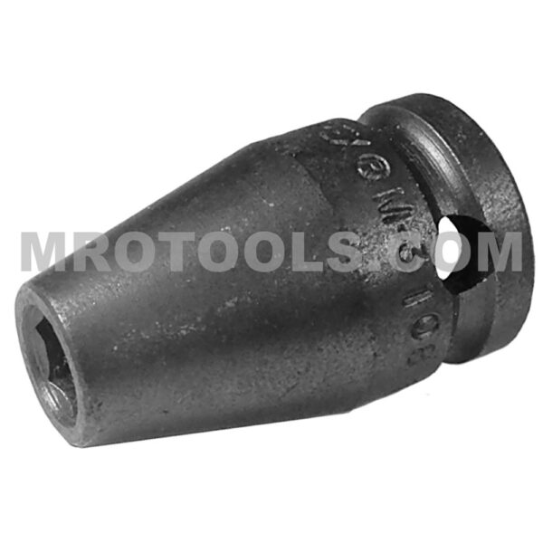 M-3108 Apex 1/4'' Dado de Impacto Estándar Magnético de 6 Puntos, Impulsión Cuadrado de 3/8''