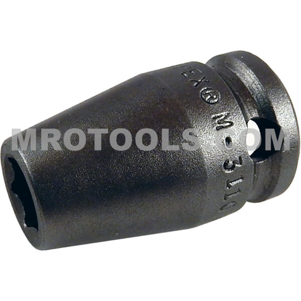 M-3110 Apex 5/16'' Dado de Impacto Estándar Magnético de 6 Puntos, Impulsión Cuadrado de 3/8''