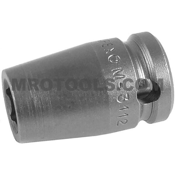 M-3112 Apex 3/8'' Dado de Impacto Estándar Magnético de 6 Puntos, Impulsión Cuadrado de 3/8''