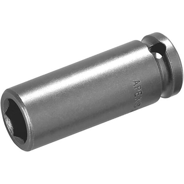 M-3514 Apex 7/16'' Dado de Impacto Largo Magnético de 6 Puntos con Pared Delgada, Impulsión Cuadrado de 3/8''