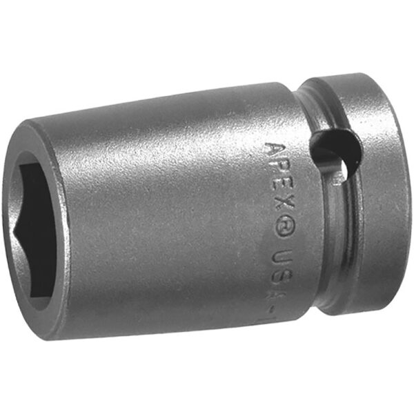 M-5118 Apex 9/16'' Dado de Impacto Estándar Magnético de 6 Puntos, Impulsión Cuadrado de 1/2''