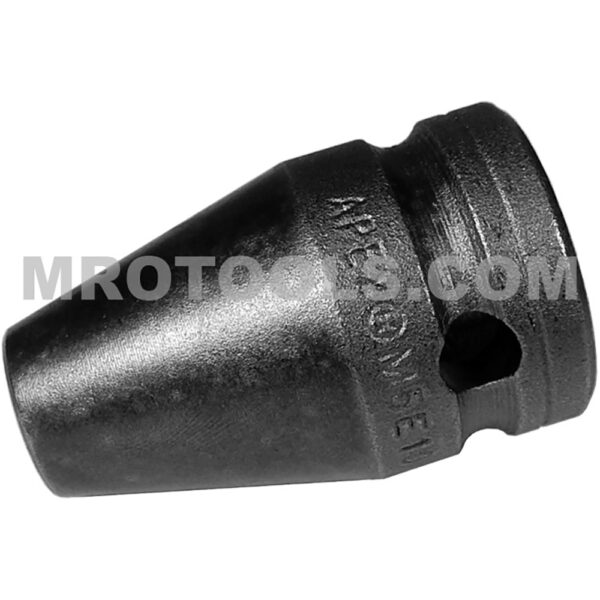 M5E10 Apex 5/16'' Dado de Impacto Magnético de 6 Puntos, Tornillos para Lámina, Orificios Pretaladrados, Impulsión Cuadrado de 1/2''