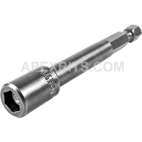 M6N-0808-4 Apex 1/4'' Aprietatuerca de 6 Puntos Magnético, Impulsor de Poder de 1/4''