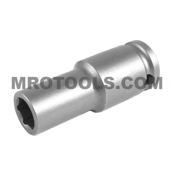 MB-3512 Apex 3/8'' Dado de Impacto Largo Magnético de 6 Puntos con Despeje para Perno Y Pared Delgada, Impulsión Cuadrado de 3/8''