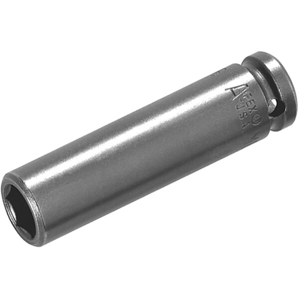 MB-9MM23 Apex 9mm Dado de Impacto Largo Métrico Magnético de 6 Puntos con Despeje para Perno, Impulsión Cuadrado de 3/8''