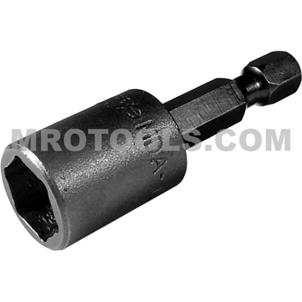 MDA-10MM Apex 10mm Aprietatuerca de 6 Puntos Metrico Magnético, Para Tornillos de Hoja de Metal, Impulsor de Poder de 1/4''