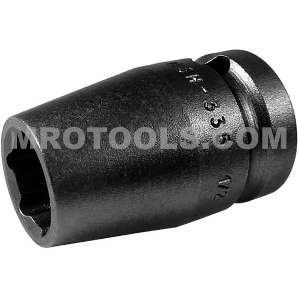 MSH-335 Apex 1/2'' Dado de Impacto Estándar Magnético de 6 Puntos, Impulsión Cuadrado de 1/2''