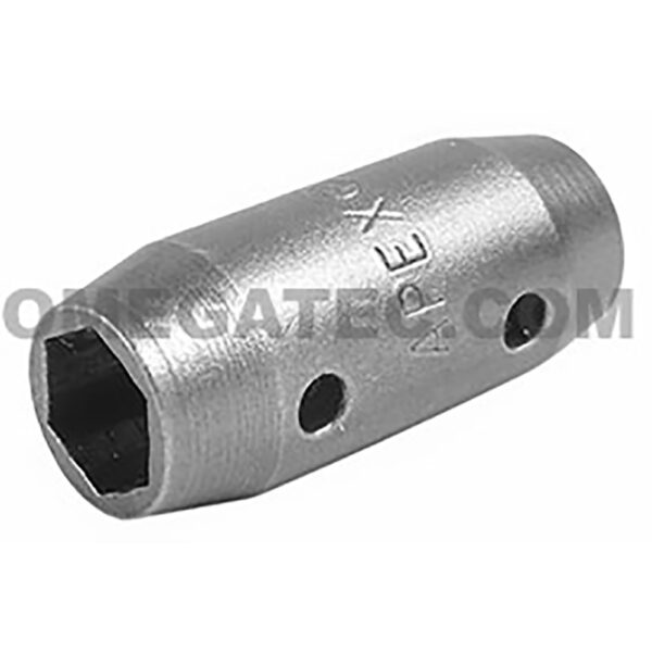 MSW-90-B Apex Dado Reversible Para Tornillos de Hoja de Metal con Cabeza Hexagonal, Magnetico