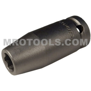 SF-10MM25 Apex 10mm Dado de Impacto Largo Métrico de 6 Puntos con Accionamiento de Superficie, Impulsión Cuadrado de 1/2''