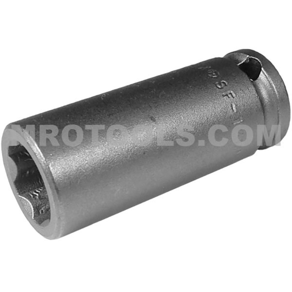 SF-13MM23 Apex 13mm Dado de Impacto Largo Métrico de 6 Puntos con Accionamiento de Superficie, Impulsión Cuadrado de 3/8''