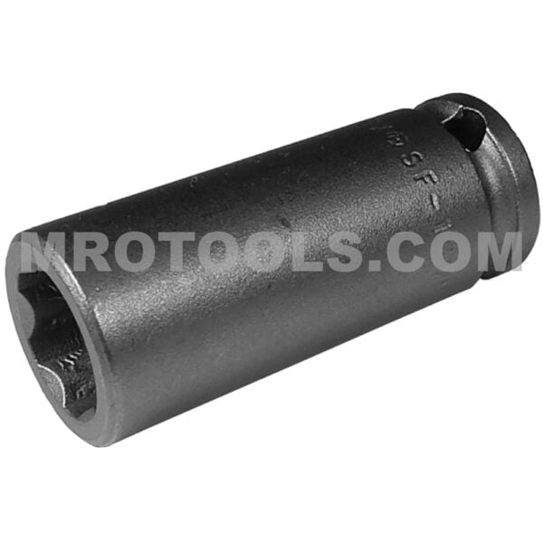 SF-13MM35 Apex 13mm Dado de Impacto Extra Largo Métrico de 6 Puntos con Accionamiento de Superficie, Impulsión Cuadrado de 1/2''
